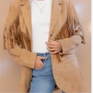 Fringe Blazer Western
